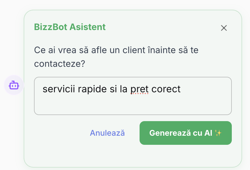 Lasă AI-ul să scrie pentru tine