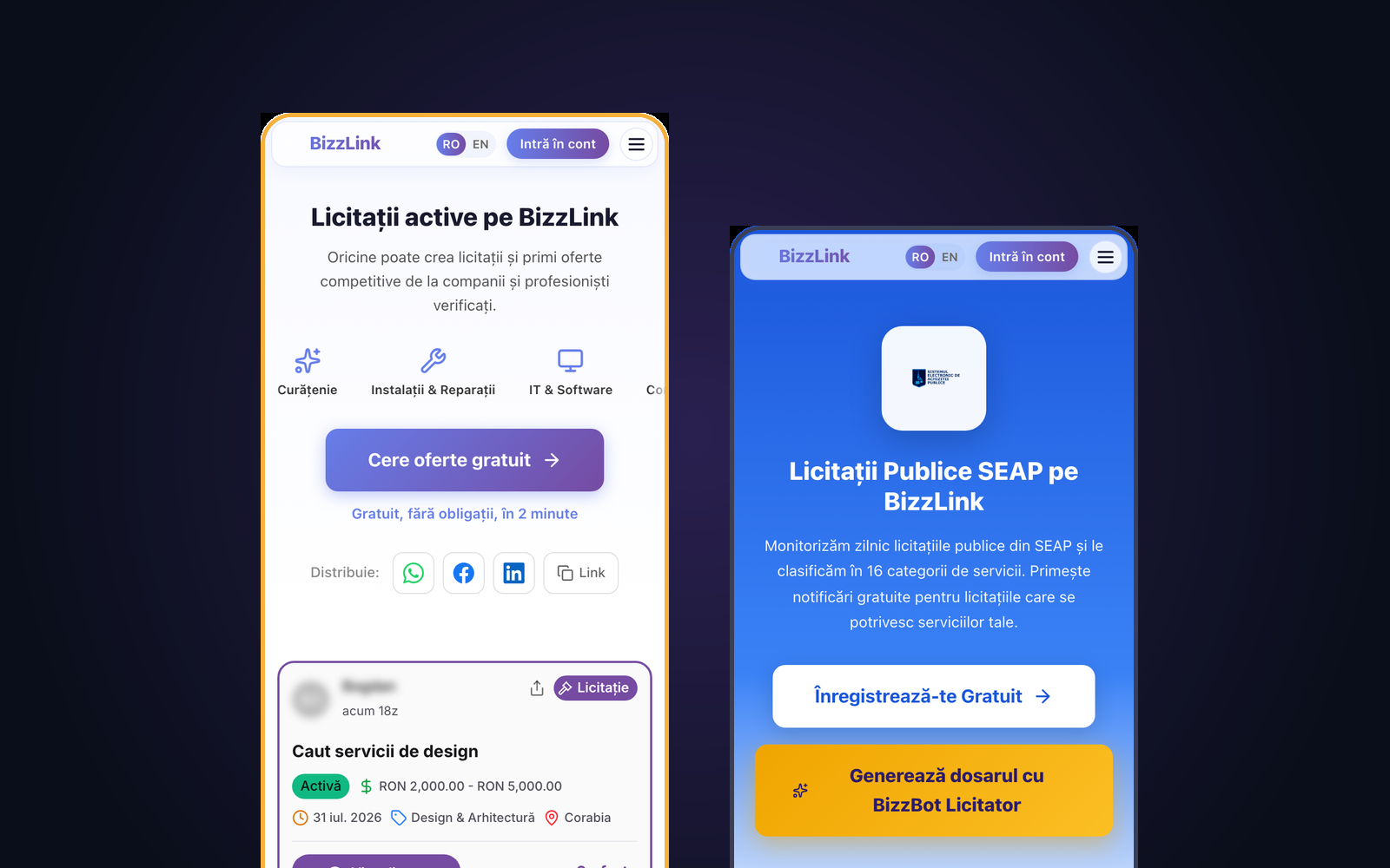 Aplicația BizzLink e live pe Google Play