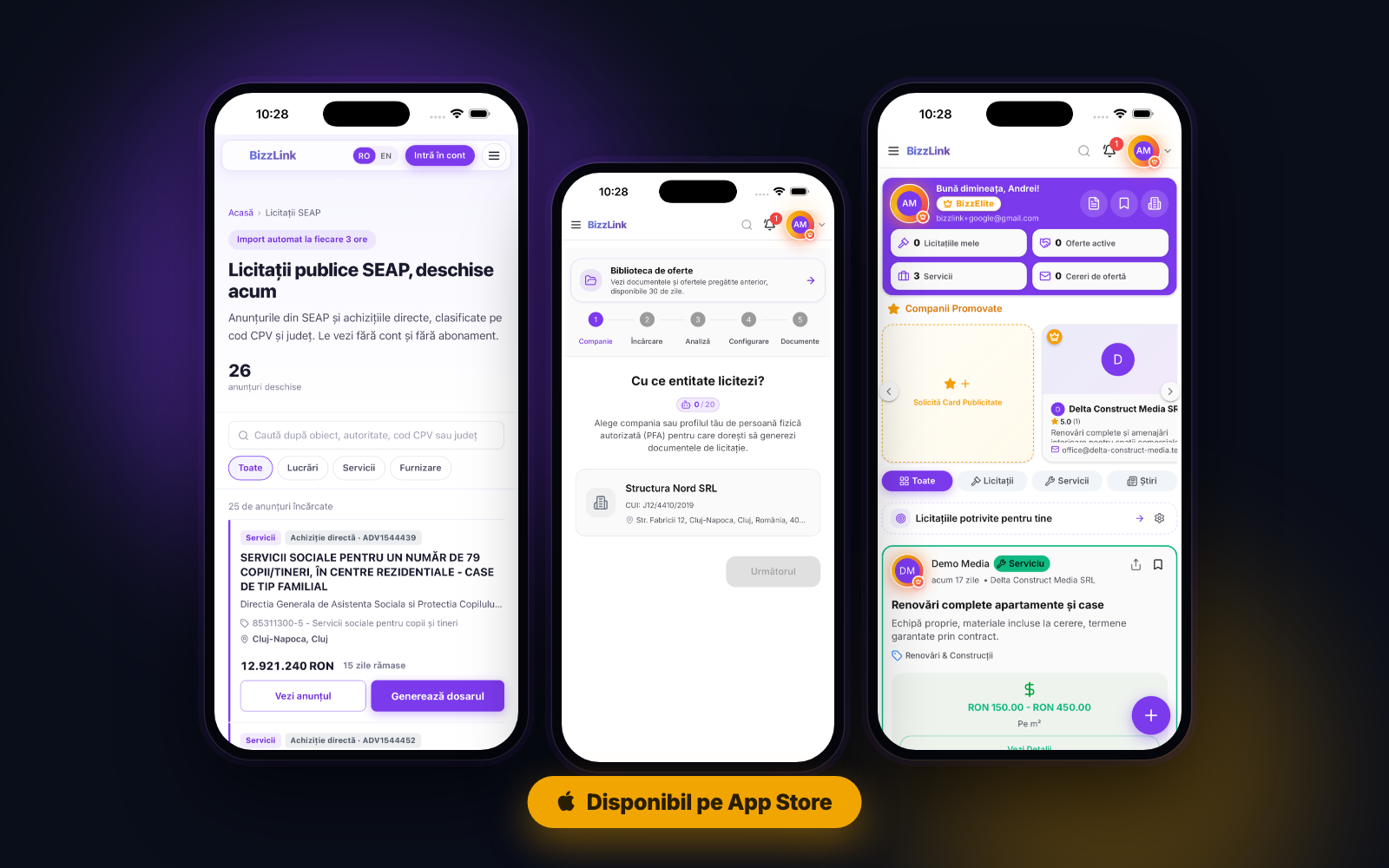 Aplicația BizzLink e live pe App Store